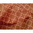 thumbnail image 4 of oneOone Silk Tabby Fabric Quatrefoil Block Print Sewing Fabric BTY 42 Inch Wide, 4 of 4