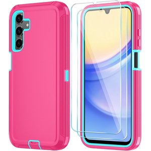 HCTian Coffret téléphonique pour Samsung Galaxy A16 5G Cas avec HD Protecteur d'écran, résistant aux chocs & Étanche à goutte 3-Layer Couverture de téléphone pour Galaxy A16