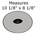 thumbnail image 1 of Rival SCV401-TR Crock Pot Replacement Oval Glass Lid, 1 of 2