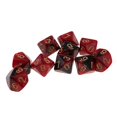 thumbnail image 2 of 10 Pcs D10 16mm pour Amis, Famille, Cadeaux de Jeu Rouge, 2 of 8