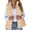 Beige, variant on Lmnyox Casual Puffer Vest Jacket for Women Collared Zip Up Winter Thermal Vest Solid Sleeveless Vest Outerwear