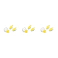 thumbnail image 4 of stanreset Waterproof Nose Clip Swimming Anti-noise Earplug for Protection Ear Protector Yellow 3Set, 4 of 6