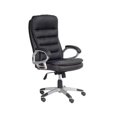 thumbnail image 1 of IFDC - Chaise de Bureau à Roulettes, Hauteur Variable de 44 Pieds' à 47 Pieds', Noir, 1 of 2