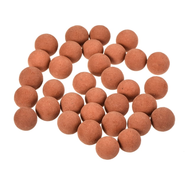 Unique Bargains Billes d'Argile 9-10 mm 0,22 Lb Rouges pour Jardinage en Pot pour Culture Hydroponique