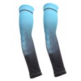 thumbnail image 4 of Football Arm Sleeves, Arm Sleeves Wide Application Free Size Pressure Relief  For Travel Gray,Light Blue, 4 of 8
