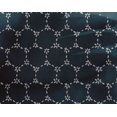 thumbnail image 4 of oneOone Georgette Viscose Fabric Honeycomb Geometric Sashiko Print Fabric by Yard 42 Inch Wide, 4 of 4