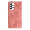 thumbnail image 2 of Compatible with Samsung Galaxy A52 5G/ 4G Embossed Butterfly Case with Wallet and Kickstand Cover, 2 of 5