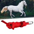 thumbnail image 3 of Practical Horse Rope Equestrian Rein Halters Heavy Duty for Livestock Webbing 15mm Wide Accessories Double Layers Snap red, 3 of 7