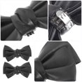 thumbnail image 3 of MLINS 1 Pair Shoe Clip Bow Shoe Embellishment Decorative Shoe Applique Boot Decoration, 3 of 7