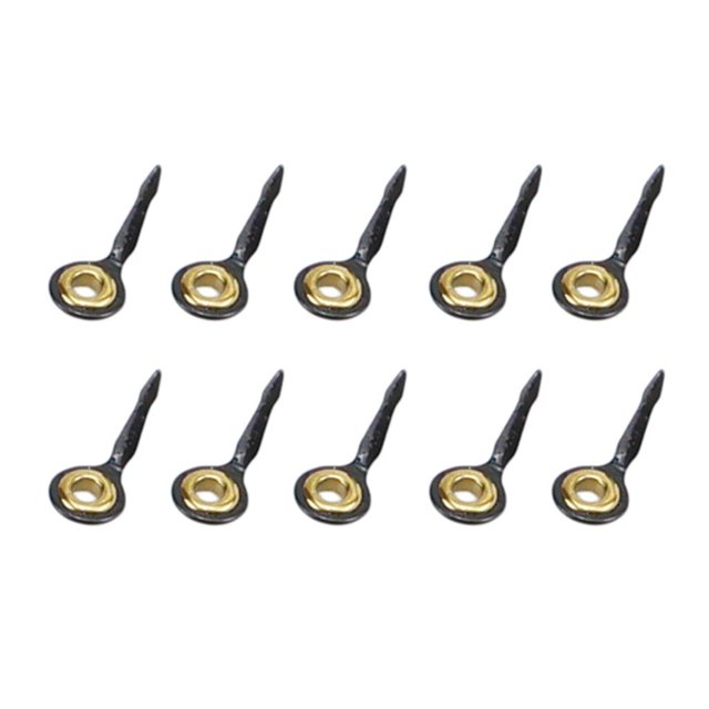 10 Pieces Stainless Steel Fishing Rod Guides Fishing Line Guides Eye Sets