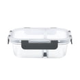 thumbnail image 1 of Mainstays Rectangle Glass Food Storage Container with Divider 590ML, 1 of 7