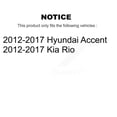 thumbnail image 2 of TOR Embout de Biellette de Direction Intérieure avant pour Voiture 2012-2017 Hyundai Accent Kia Rio KTR-104793, 2 of 2