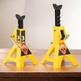 thumbnail image 4 of Estbridge  2 PCS Jack Stands  3 Ton Car Jack Stands Double Locking  Adjustable Height  for 1/10 RC Crawler Car (Red), 4 of 9