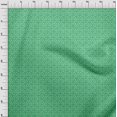 thumbnail image 4 of oneOone Silk Tabby Sea Green Fabric Florals Sewing Craft Projects Fabric Prints By Yard 42 Inch Wide, 4 of 4