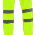 thumbnail image 4 of Qertyioot Mens Fashion Road Work High Visibility Work Casual Trouser, 4 of 6