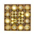 thumbnail image 2 of 44 Pcs Boules de Noël Colorées Décorations de Sapin de Noël - Boules de Noël pour Fête Fournitures de Sapin de Noël 50 % de Réduction, 2 of 6