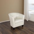 thumbnail image 1 of Primo International Chloe Faux Leather Upholstered Tub Chair, 1 of 4