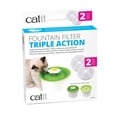 thumbnail image 3 of Catit Triple Action Cat Fountain Filters, 2 pack, 3 of 5