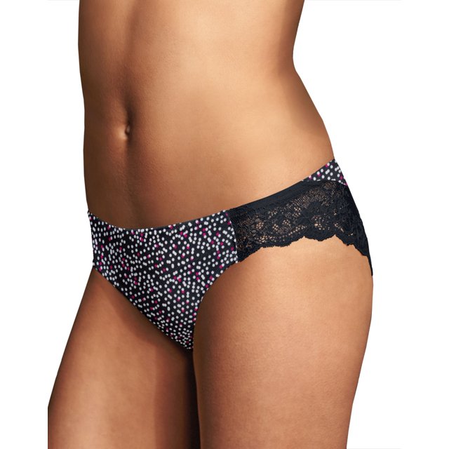 Maidenform Womens Comfort Devotion Lace Back Tanga - Best-Seller, 7