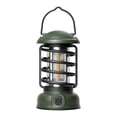 thumbnail image 2 of Yhmxh Camping Essentials Camping Gear New Portable Retro Camping Lamp, USB Rechargeable Camping Lantern, Hanging Dimmable LED Tent Lantern, Lightweight Camping Light For Courtyard Outdoor, 2 of 8