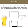 thumbnail image 4 of Host Beer Glass, Freezer Gel Chiller Double Wall Plastic Frozen Pint Glass, 4 of 5