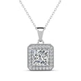 thumbnail image 1 of Cate & Chloe Ivy 18k White Gold Plated Pendant Necklace with Simulated Diamonds Gift for Women, 1 of 9