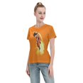 thumbnail image 4 of T-Shirt Basique à Manches Courtes pour Femmes Dragon Ball Wukong, 4 of 6
