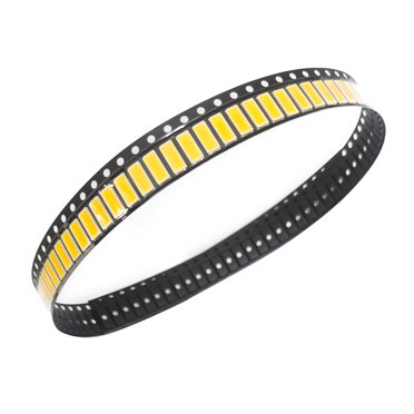 7030 Bandes de Diodes SMD 6V à DEL pour Pièce de Réparation d'Armoire Blanc Chaud