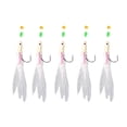 thumbnail image 2 of Almencla 5x ing Rigs Glow ing Beads ing Lures for Saltwater Mackerel Pollock white, 2 of 8
