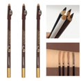 thumbnail image 4 of STARTIST 3pcs Barber Pencils Tools for Making Beard Mustache Eyebrow Arches Light Brown, 4 of 9