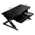 thumbnail image 4 of 3M™ Precision Standing Desk SD60B, Black, 29 in x 22.2 in, 4 of 8