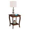 thumbnail image 3 of Convenience Concepts American Heritage Table d'Appoint Carrée en Finition Bois Espresso, 3 of 5