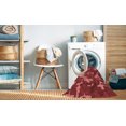 thumbnail image 2 of Ahgly Company Tapis de Zone Carré Orange Lavable en Machine, 4 Pieds Carré, 2 of 7