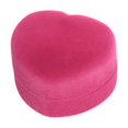 thumbnail image 2 of KTTECTOA Flocking Ring Box Heart-shaped Flip Lid Jewelry Proposal Ring Box Jewelry Gift Packaging Storage Clearance Home Canada Days Home Organization Room Decor, 2 of 6