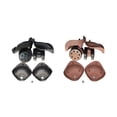 thumbnail image 3 of 2 Pcs Roues de Bagage Nylon Portable Voyage Sacs Portables Rotation Transport Fourre-Tout Transporter Valise Chariot Roulettes Pivotantes Ensemble de Réparation Accessoires Or Rose, 3 of 7