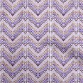 thumbnail image 1 of oneOone Silk Tabby Purple Fabric Chevron Craft Projects Decor Fabric Printed By The Yard 42 Inch Wide, 1 of 4