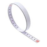 Pit Measure Tape Measure 1m/13mm Adhesive, White