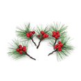 thumbnail image 3 of Mini Simulation Plastic Foam Pine Needles Christmas DIY Cane Circle Wreath Decoration, 3 of 12