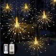 thumbnail image 1 of Jinsinto Decorative Fireworks Lights Explosion LED Fireworks Light (120 lights), 1 of 5