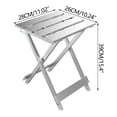 thumbnail image 3 of Table Pliante en Aluminium pour Usage Extérieur, VR, Camping, Pique-Niques et Patios, Robuste, Capacité de 200 Lb, Conception Portable Gain de Place, 3 of 9