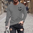 thumbnail image 2 of Birdeem Mens Printed Long Sleeved Top Long Sleeved Round Neck Top/Shirt, 2 of 4