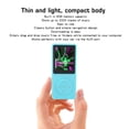 thumbnail image 4 of Lecteur MP3 MP4 de 1,8 Po, Mémoire Intégrée de 8 Go avec Stockage Extensible de 64 Go, Lecteur de Musique avec Radio FM, Enregistreur Vocal pour la Course, le Gym, 4 of 7