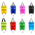 thumbnail image 2 of MesaSe Sac de Magasinage Pliable Chariot Sac à Roulettes avec Roues Fourre-Tout d'Épicerie Sac à Main Pliable, 2 of 2