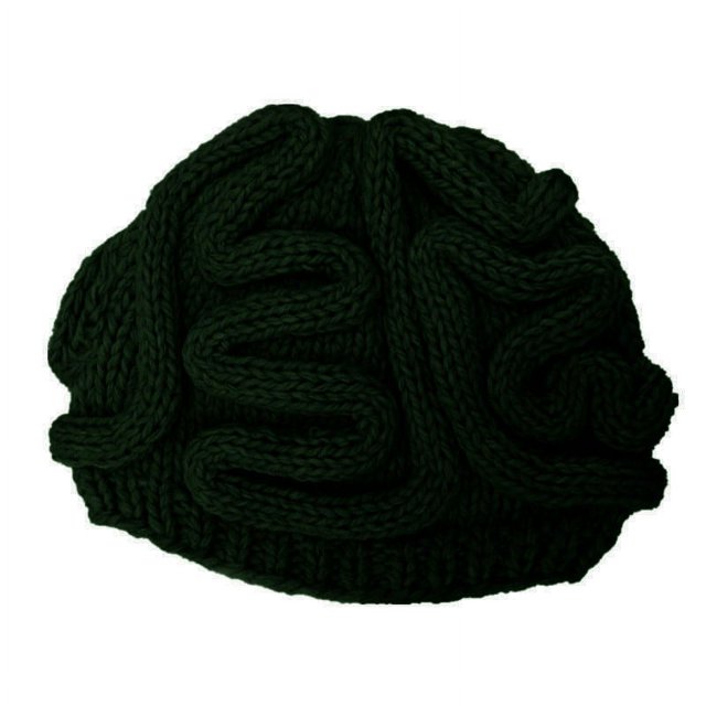 Funny Brain Knitted Hat,Knitted Personalized Brain Hat,Winter Hat