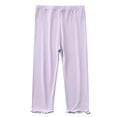 thumbnail image 1 of QIPOPIQ Pantalon Droit en Sergé Extensible à Taille Ajustable pour Filles Liquidation, 1 of 5