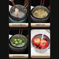 thumbnail image 4 of Panier pour Friteuse, Panier Rond en Acier Inoxydable pour Friteuse avec Poignée Résistante à la Chaleur, Passoire Égouttoir de Cuisine pour la Maison et le Restaurant, 4 of 8