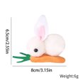 thumbnail image 4 of Cadeau pour Femmes Pâques Mini Barrette Carotte pour Femmes Mignonne Barrette pour Enfants Pâques Cadeau pour Enfants Barrette Cadeaux de Pâques pour Filles, 4 of 5