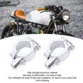 thumbnail image 4 of 2PCS Motorcycle Mirror Mount Clamp, Aluminum Handlebar Rearview Mirror Adapter for Motorbike ATV Scooter Project Bikes, 4 of 7
