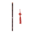 thumbnail image 2 of Chinese Bamboo Flute,Portable Traditional C Key Dizi Bitter Bamboo Flute Wind Instruments with Chinese Knot for Beginners, 2 of 7