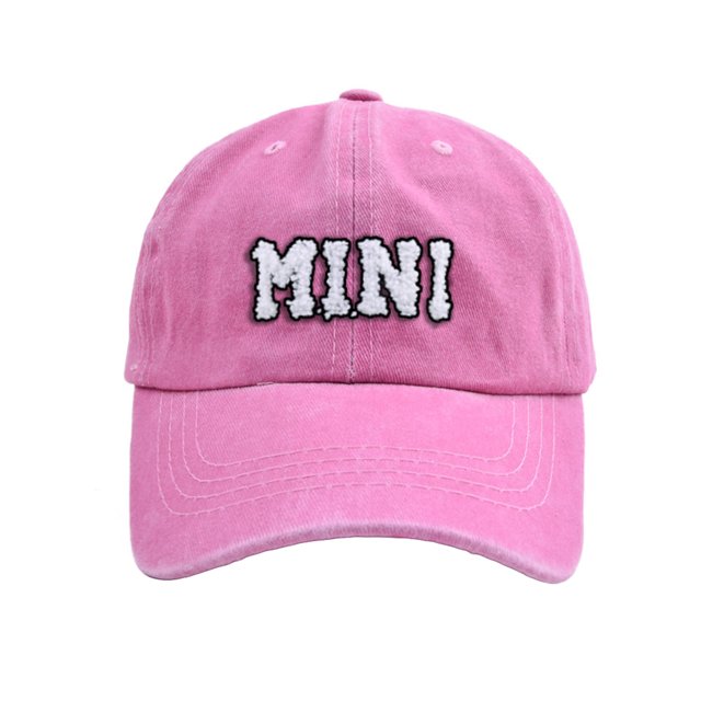 Faithtur Mother and Daughter Baseball Hat, Wide Brim Letters Adjustable Cap for Casual Daily
